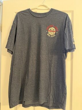 Support Those Who Serve Short-Sleeve Crew Neck T-Shirt - Gray